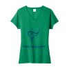 Women's Fan Favorite Blend V Neck Tee Thumbnail