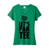 Women's Fan Favorite Blend V Neck Tee Thumbnail