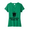 Women's Fan Favorite Blend V Neck Tee Thumbnail