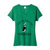 Women's Fan Favorite Blend V Neck Tee Thumbnail