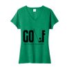 Women's Fan Favorite Blend V Neck Tee Thumbnail