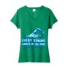 Women's Fan Favorite Blend V Neck Tee Thumbnail