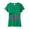 Women's Fan Favorite Blend V Neck Tee Thumbnail