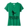 Women's Fan Favorite Blend V Neck Tee Thumbnail