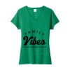Women's Fan Favorite Blend V Neck Tee Thumbnail