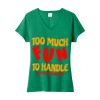 Women's Fan Favorite Blend V Neck Tee Thumbnail