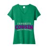 Women's Fan Favorite Blend V Neck Tee Thumbnail