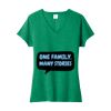 Women's Fan Favorite Blend V Neck Tee Thumbnail