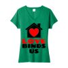 Women's Fan Favorite Blend V Neck Tee Thumbnail