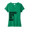Women's Fan Favorite Blend V Neck Tee Thumbnail