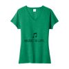 Women's Fan Favorite Blend V Neck Tee Thumbnail