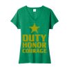 Women's Fan Favorite Blend V Neck Tee Thumbnail