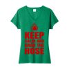 Women's Fan Favorite Blend V Neck Tee Thumbnail
