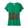 Women's Fan Favorite Blend V Neck Tee Thumbnail