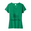 Women's Fan Favorite Blend V Neck Tee Thumbnail